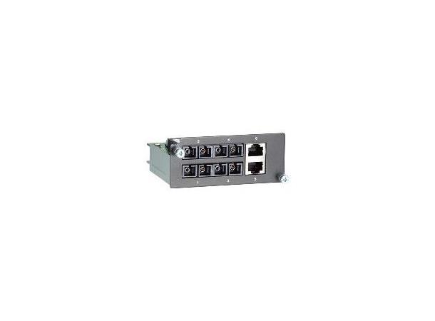 Moxa PM-7200-4MSC2TX for PT and IKS se Ethernet module for PT and IKS series 